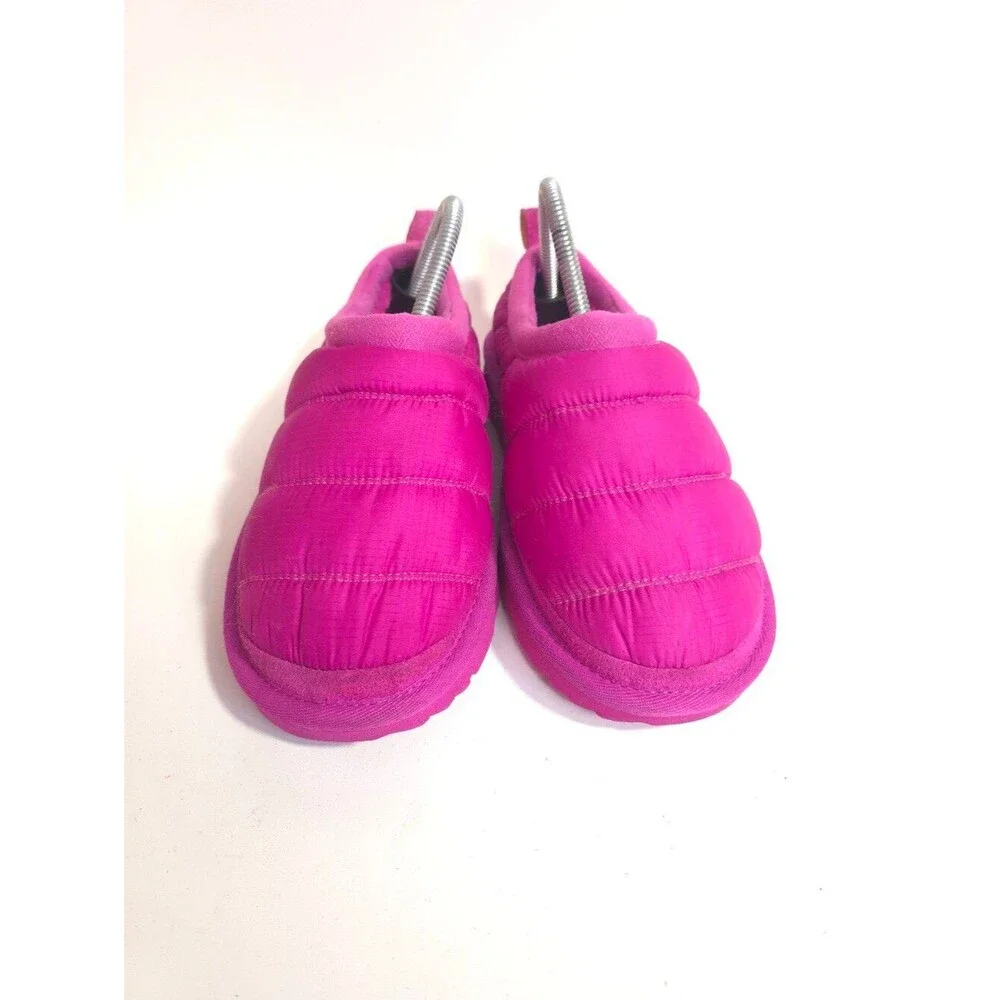 UGG Tasman LTA Puffer Slippers Rock Rose Taffy Pink Womens Size 4 Authentic